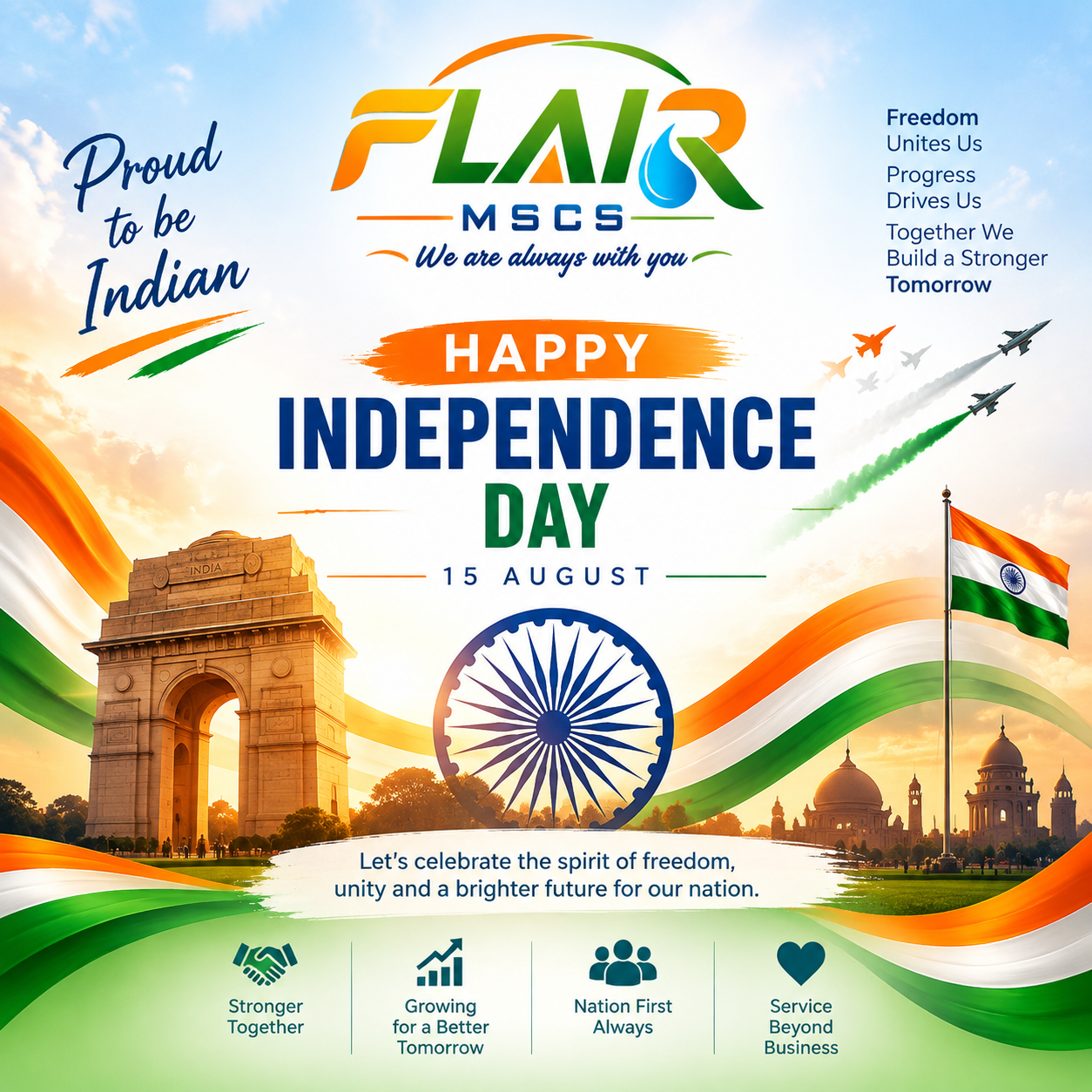 Happy Independence Day - Flair MSCS